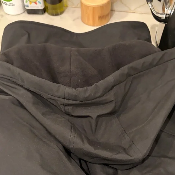 Michael Kors Black Trench Coat with Belt - Picture 10 of 11